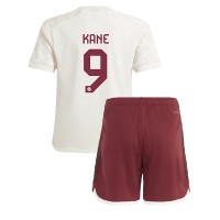 Fotbalové Dres Bayern Munich Harry Kane #9 Dětské Alternativní 2023-24 Krátký Rukáv (+ trenýrky)